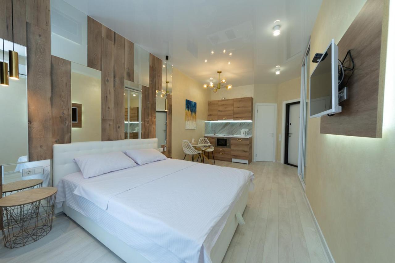 Studio On A Residential Complex French Quarter 2 基輔 外观 照片
