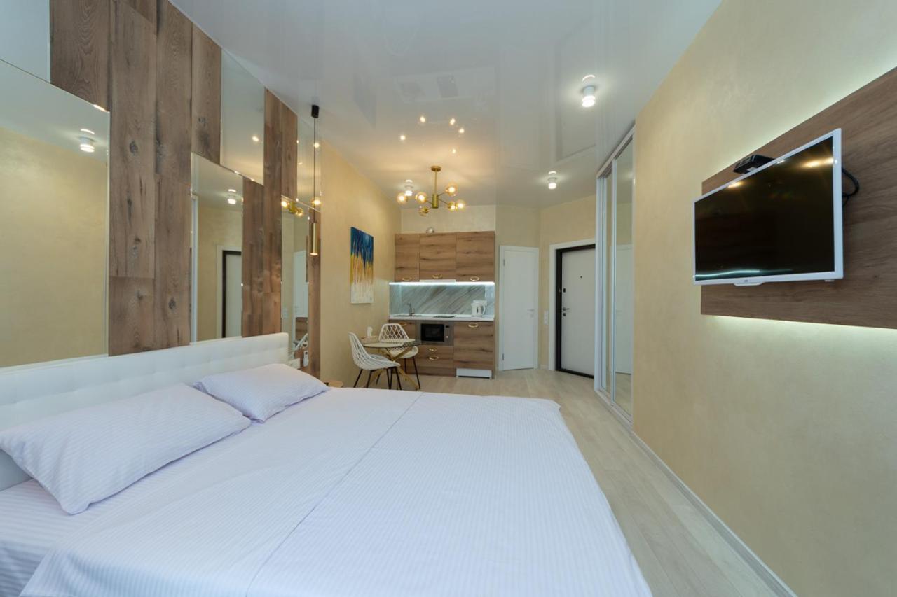 Studio On A Residential Complex French Quarter 2 基輔 外观 照片